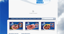 Desktop Screenshot of productoschef.com